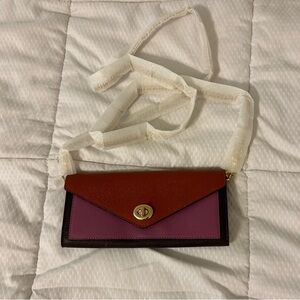 BRAND NEW Coach Crossbody Wallet Colorblock & Gold